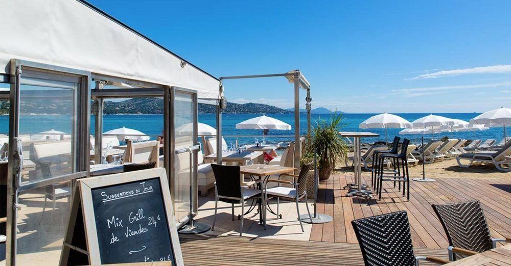 Hotel La Plage Сен Максим Екстериор снимка